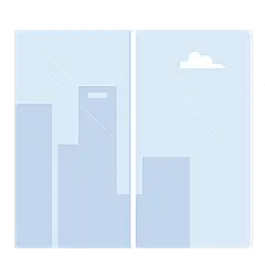 扁平风场景元素主题素材