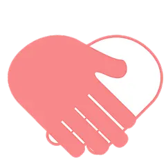 ICON-矢量爱心握手公益图标15
