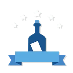 扁平-SVG-航海创意元素贴纸-酒瓶