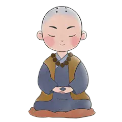 卡通-可爱小和尚元素1