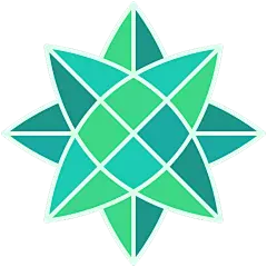 常规内容-图标系列扁平风绿色叶子堆叠图标元素