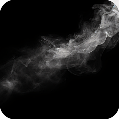 写实烟雾雾气白色有色气体元素贴纸