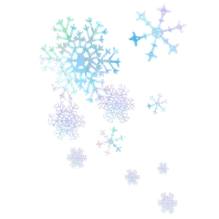 手绘-霜降节气专题-雪花