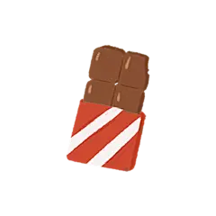 手绘风-儿童节美食元素-巧克力