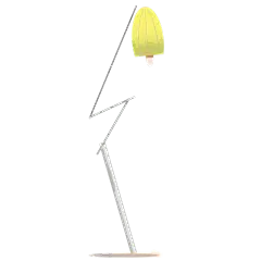 手绘-家居生活贴纸-落地灯