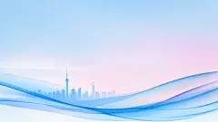科技风系列科技城市-简约城市通用背景素材