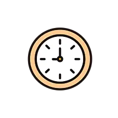 扁平风-家居用品-时钟