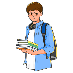 卡通感金融行业人物元素