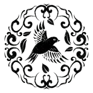 手绘-鸟类图腾贴纸