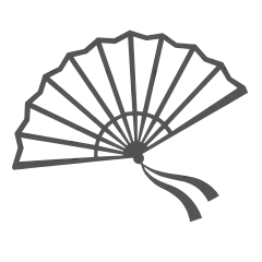 常规内容-中国风系列扇子线稿元素