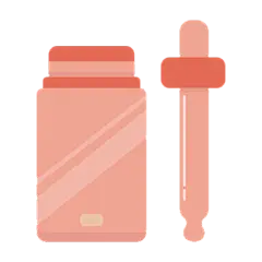 扁平风美妆icon-精华