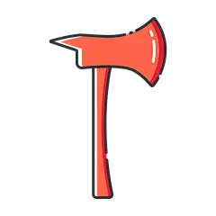 MBE风icon-消防元素4-斧子