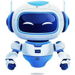 科技风系列插画-未来机器人通用元素素材