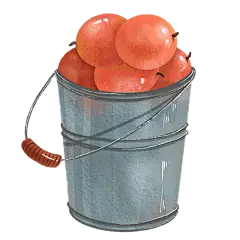 手绘-秋天元素季节贴纸-苹果