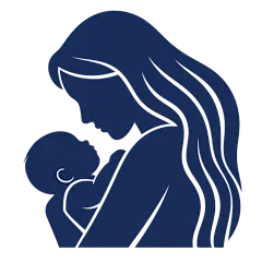 常规内容-图标系列扁平风母亲抱婴儿图标元素