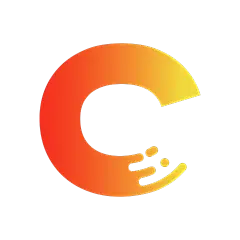 常规内容-艺术字系列扁平风变橙色圆环图案元素