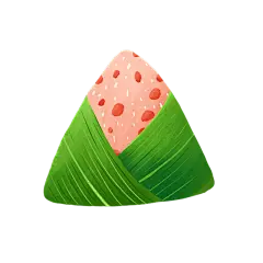 中国风端午节粽子元素贴纸