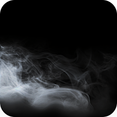 写实白色烟雾雾气元素贴纸