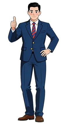 人物系列插画风男生职业人物形象元素