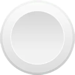 通用边框拟物白色立体圆形按钮元素素材