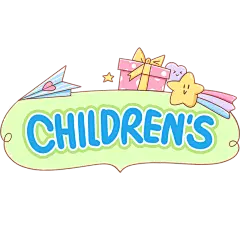 六一儿童节通用卡通英文Happy Children's Day主题文字标题艺术字元素素材