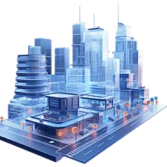 3D立体三维科技城市