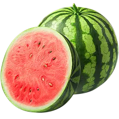 夏季果蔬通用实景组合西瓜元素素材