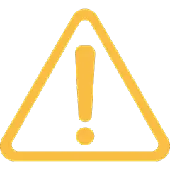 图标系列扁平风感叹号警示图标元素