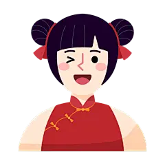 ICON-人物头像元素-服务生2