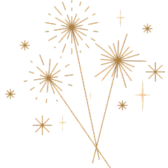 手绘-简笔画氛围贴纸SVG-烟花棒