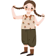 人物插画元素主题素材