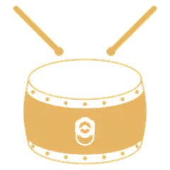 扁平-端午节氛围贴纸-SVG-鼓