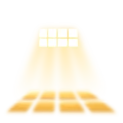 简约光线光影装饰元素贴纸4