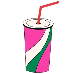 扁平-孟菲斯风元素-SVG-饮料