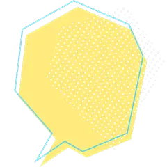 孟菲斯气泡框聊天框文本框对话框
