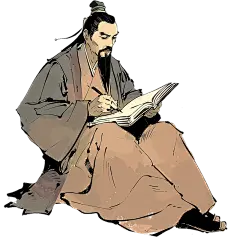 教师节国风古代教师通用元素素材