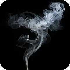 白色烟雾薄雾透明雾气迷雾云烟元素