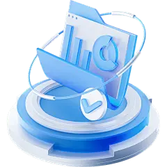 互联网商务企业科技微软风科技3D立体C4D组合元素