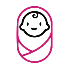 常规内容-图标系列简约风婴儿图标元素