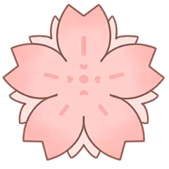 卡通手绘实用贴纸-花朵