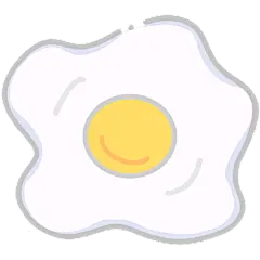 简单装饰型贴纸-鸡蛋