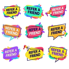 常规内容-装饰系列插画风彩色标签元素组合