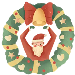 圣诞节节日主题贴纸