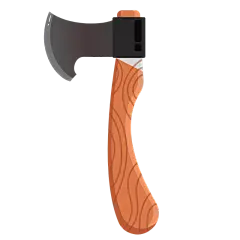 扁平-维修工具家居贴纸-SVG-斧头