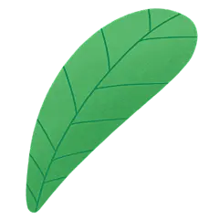 手绘-植物元素贴纸-树叶1