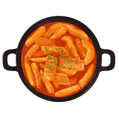 手绘-韩国料理美食元素贴纸10