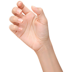 常规内容-人体部位系列写实感手势手元素