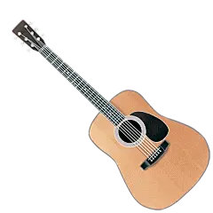 手绘-乐器贴纸-吉他