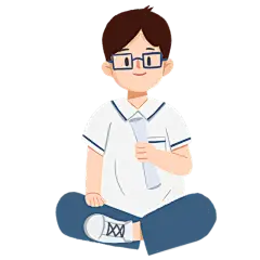 手绘风-毕业典礼贴纸-男孩