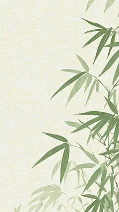 植物系列国风植物背景